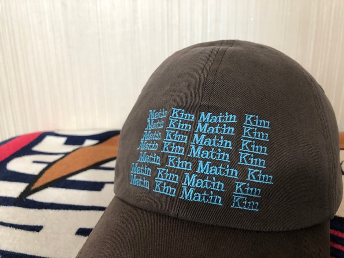 마뗑킴/마틴킴 레터링볼캡/모자 Martin Kim 상품이미지4