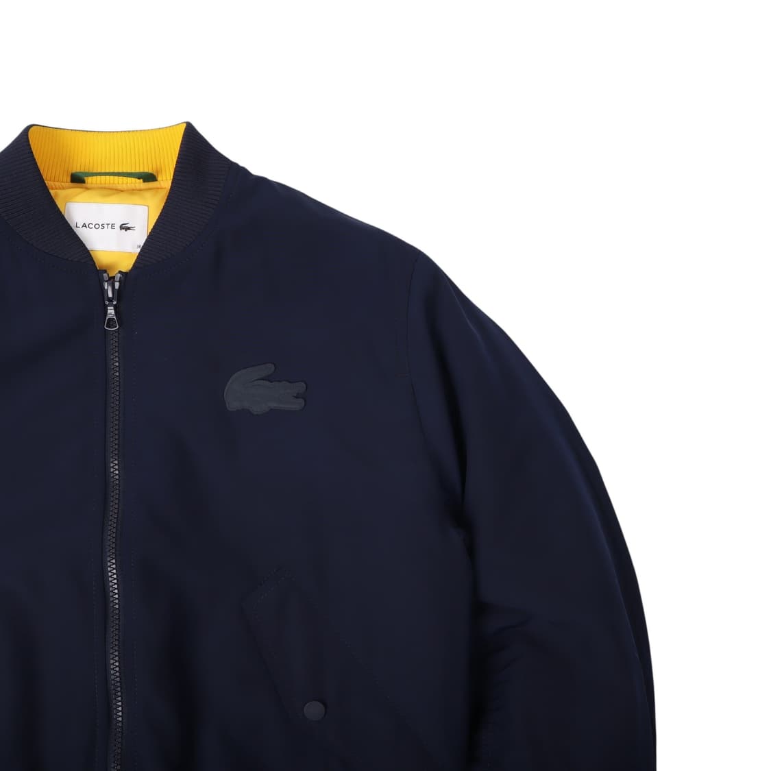 라코스테 우먼스 네이비 봄버 자켓 상품이미지3