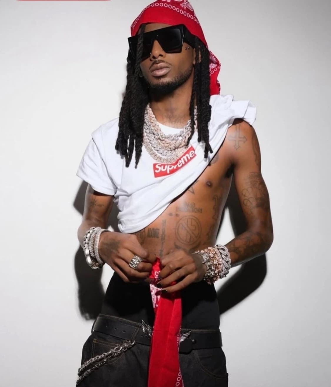 오버사이즈 쉴드 선글라스 (Opium style) 상품이미지5