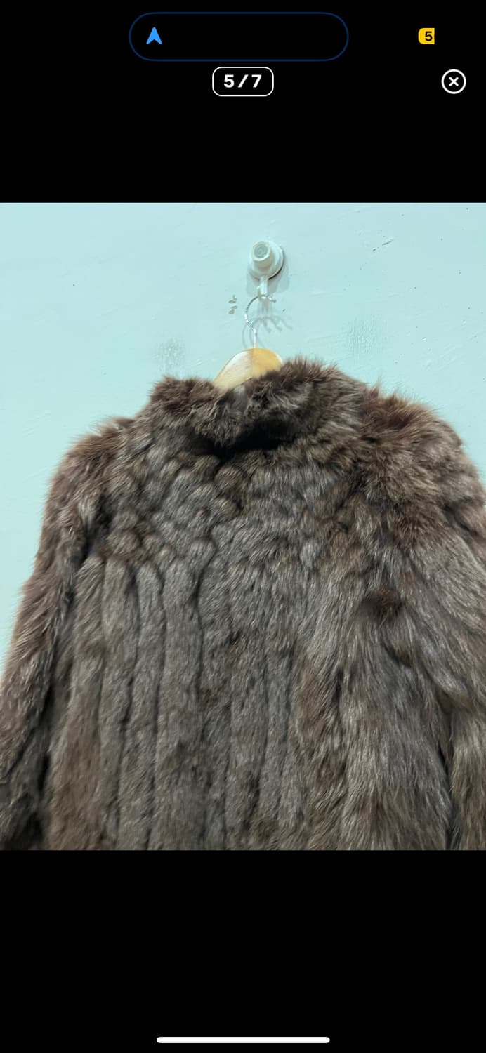 HIROKI 일본 빈티지 리얼 래빗 퍼 자켓 상품이미지3