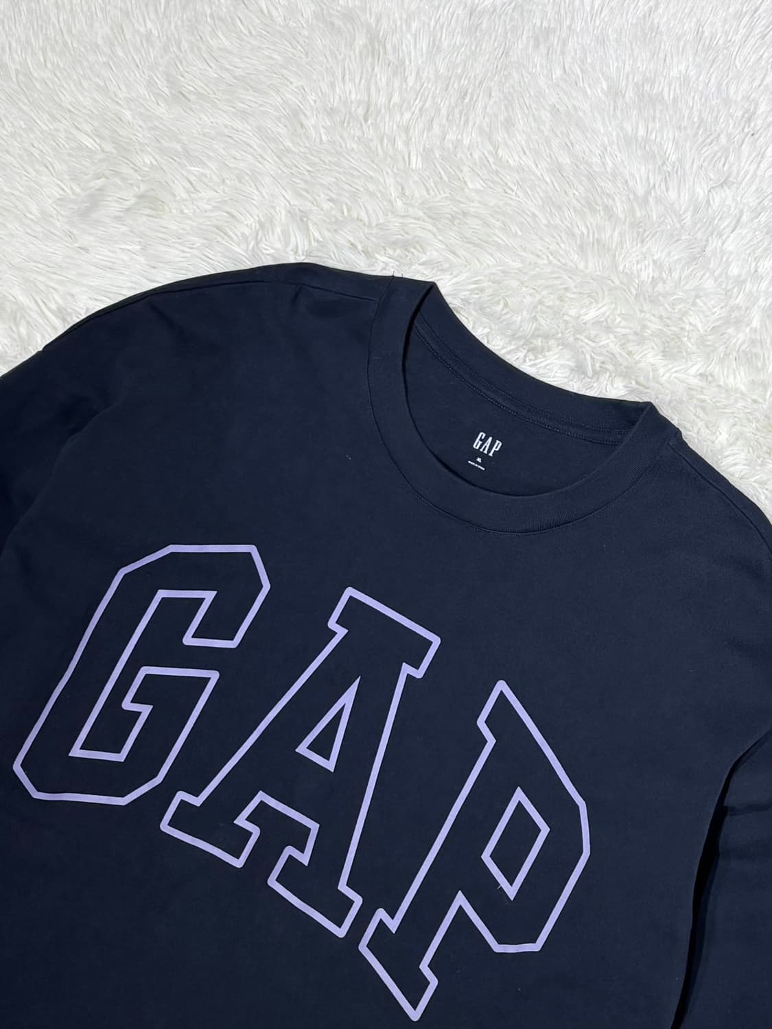 갭 네이비 빅로고 슬리브 상품이미지4