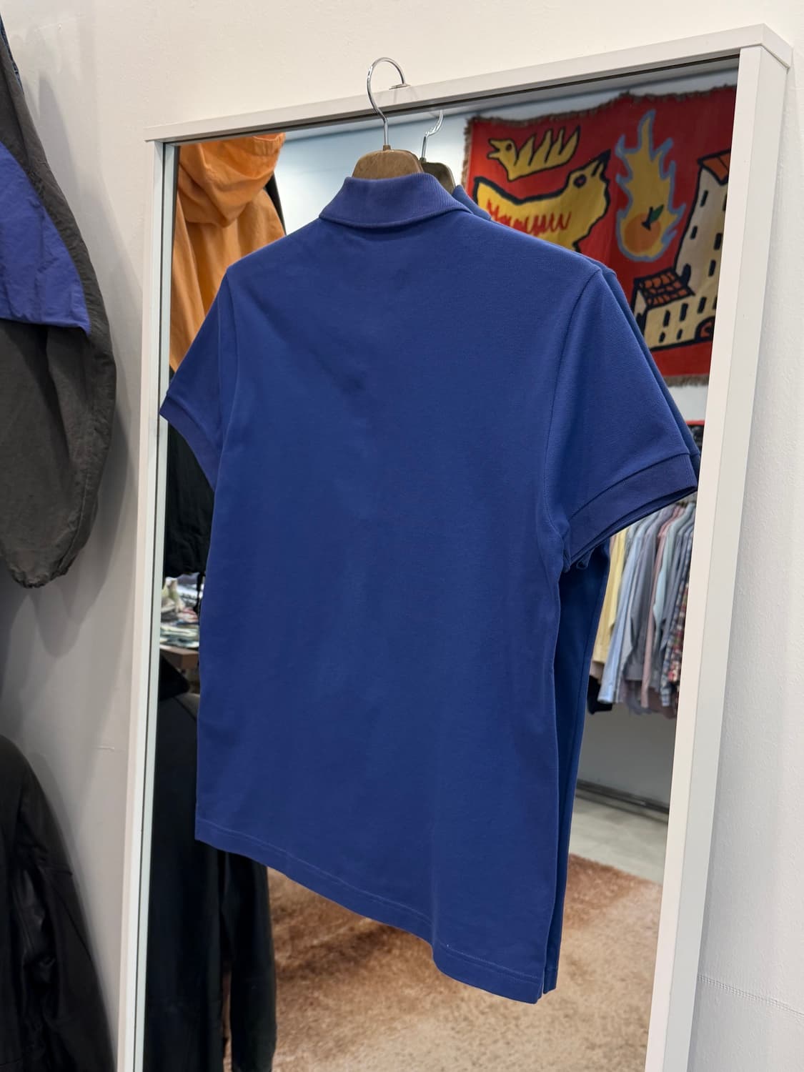 Lacoste 라코스테 pk 반팔 티셔츠 (blue) 상품이미지4