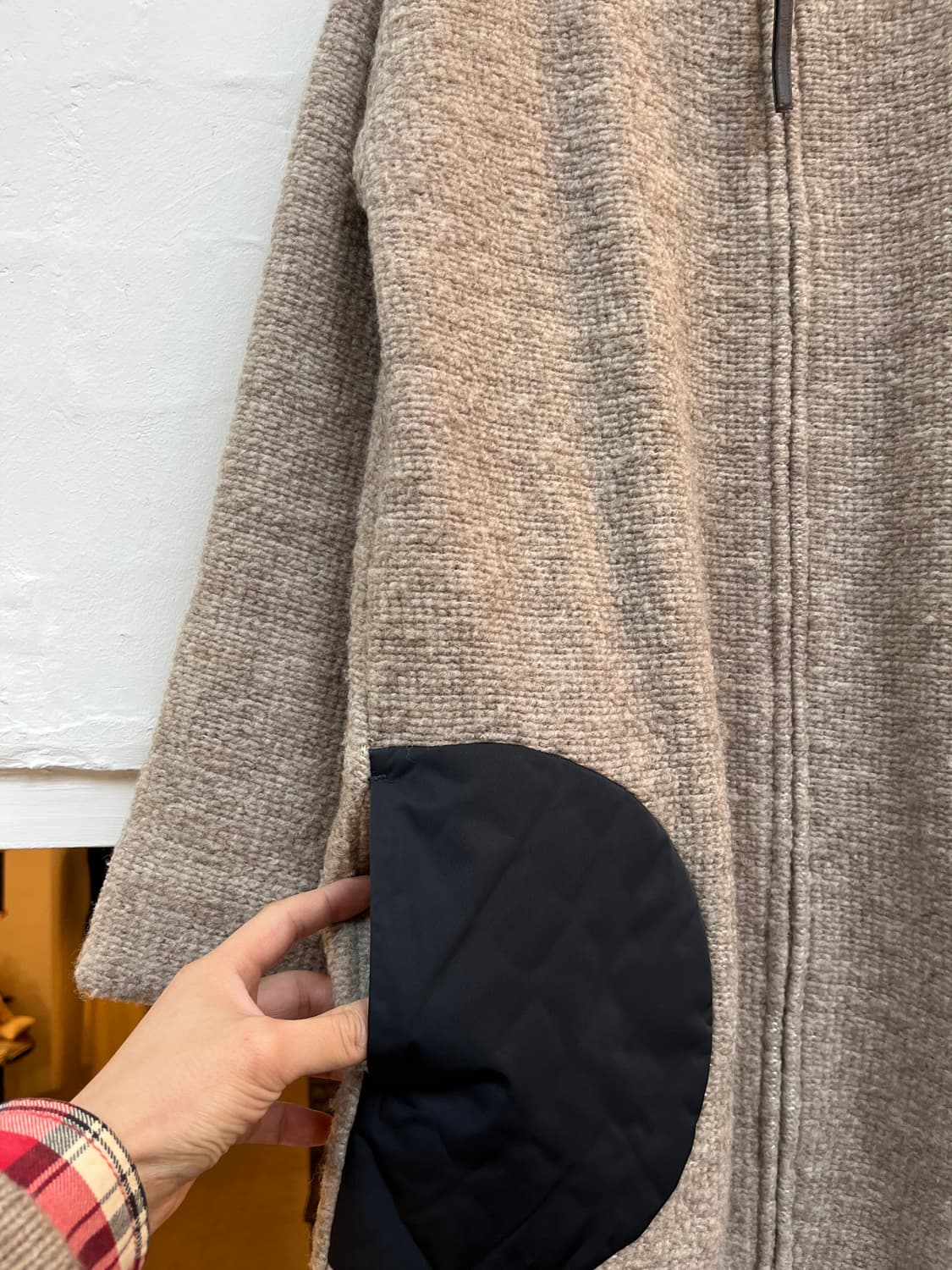 Tsumori Chisato 울혼방 코트 3 상품이미지3