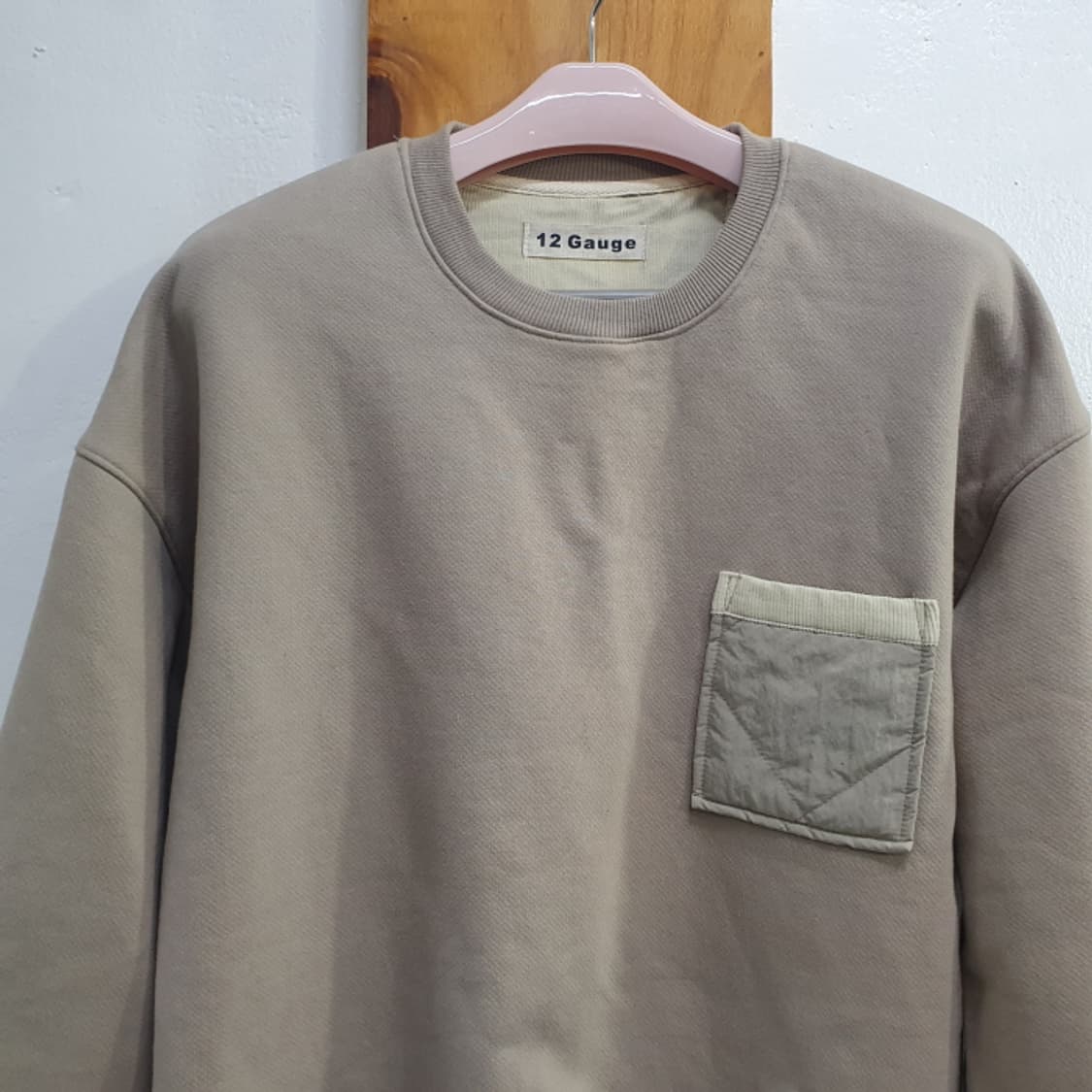 12Gauge 코튼 오버핏 겨울 맨투맨 상품이미지2
