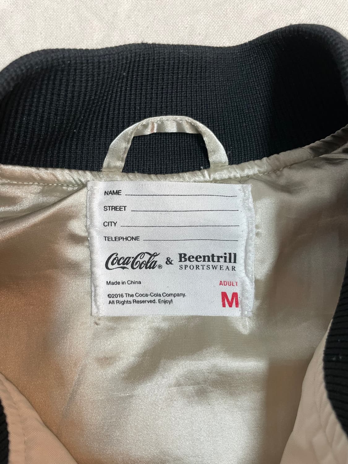 코카콜라 & 빈트릴 바시티 자켓  상품이미지5