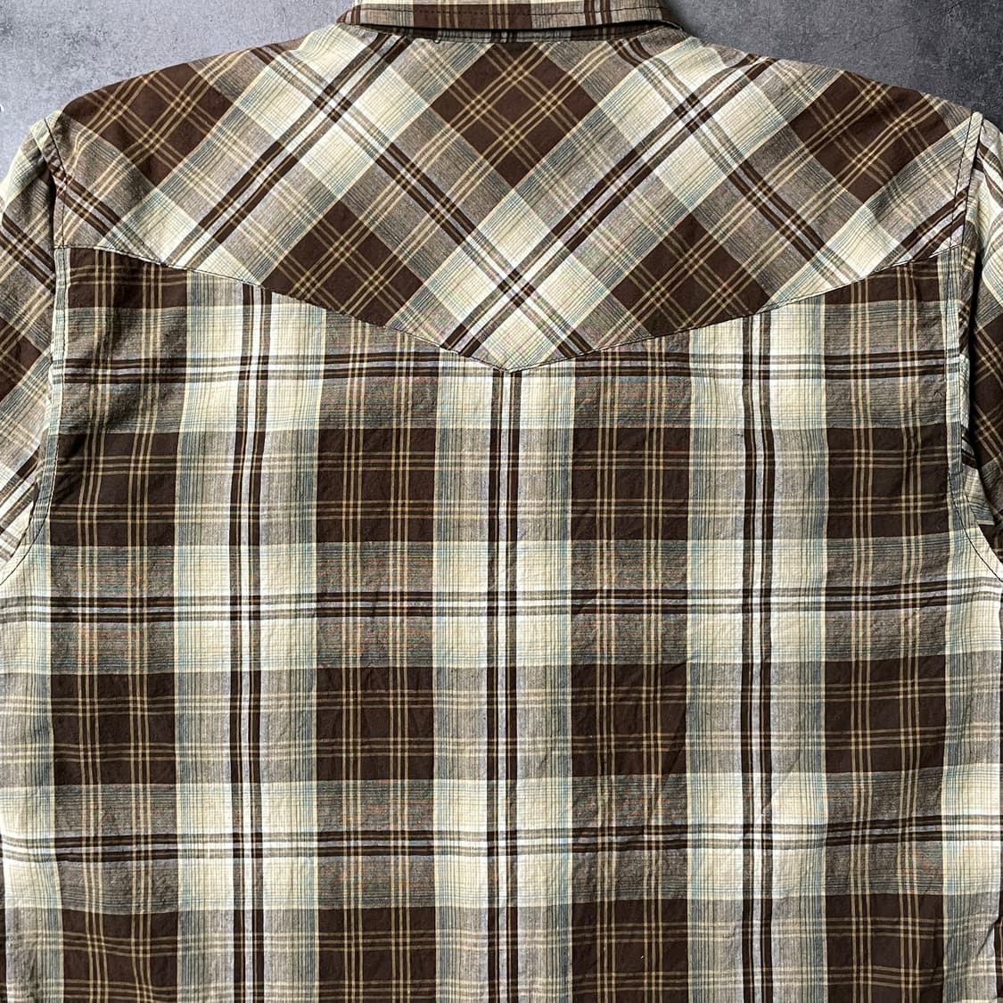 DICKIES 디키즈 빈티지 체크 웨스턴 반팔 셔츠 A00937 상품이미지8