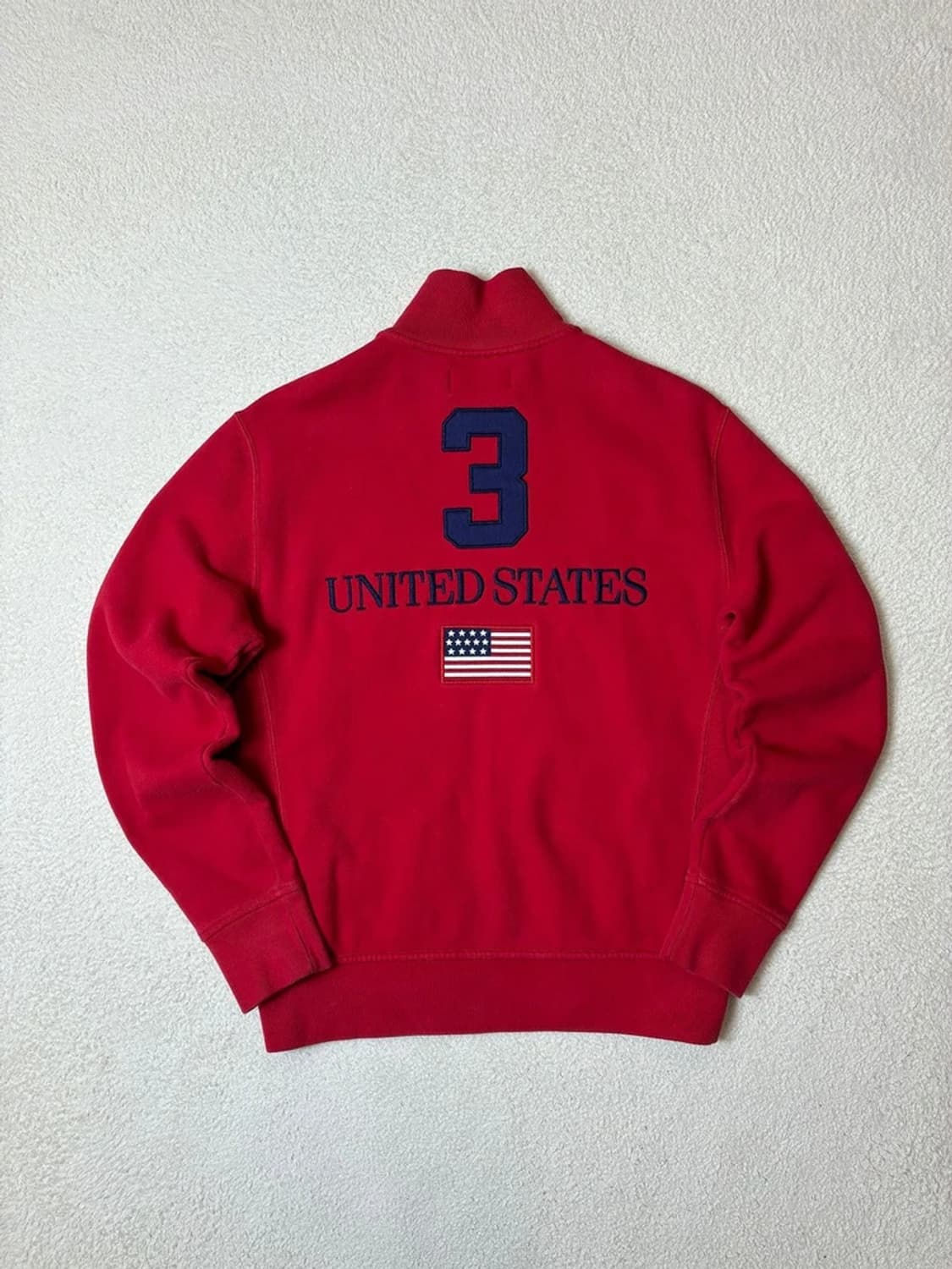 폴로 랄프로렌 00's US 빅포니 브리튼 레드 코튼 집업 PN6627 상품이미지7