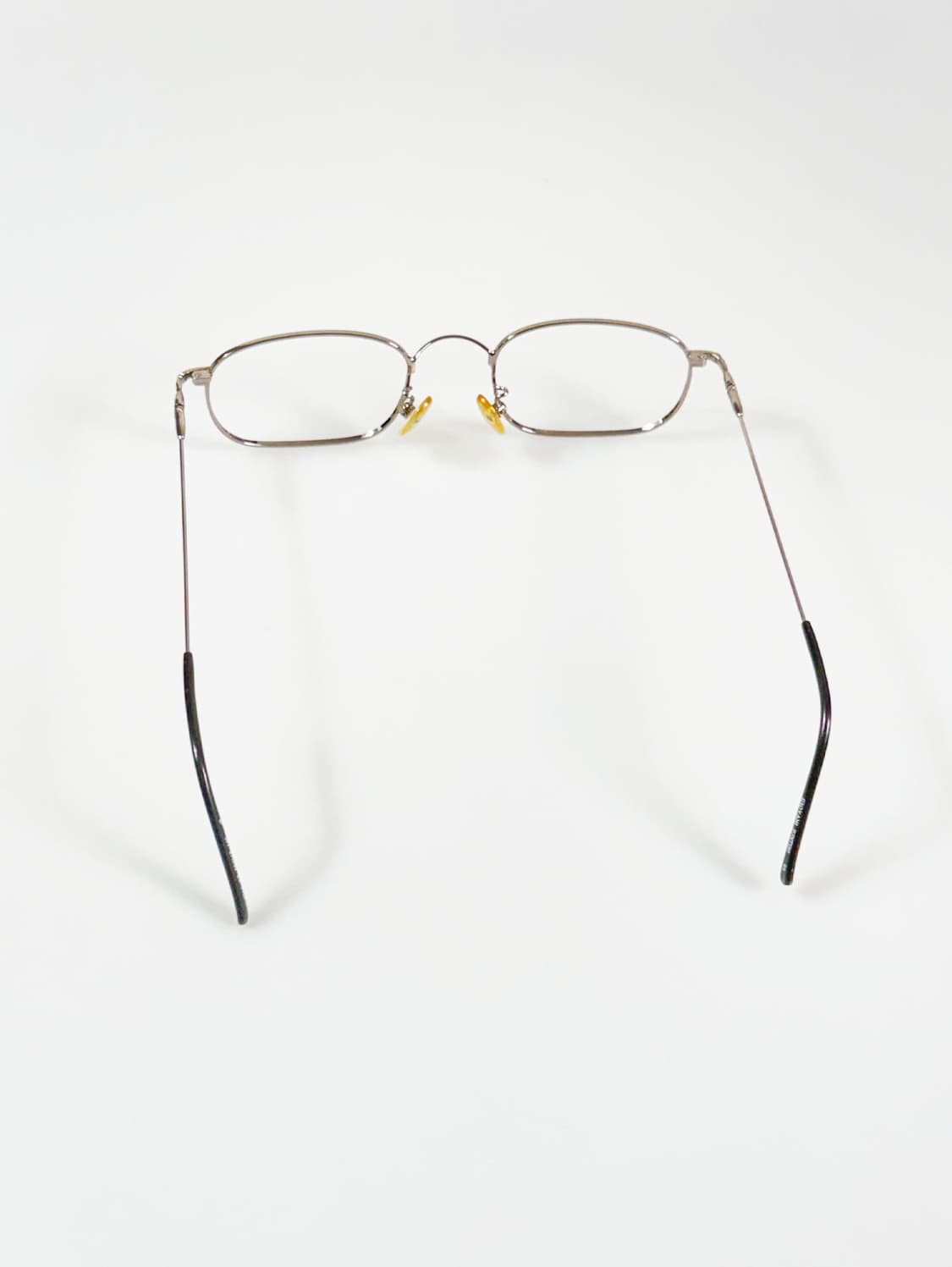 GIOVANNI JUNTINI 슬림 스퀘어 메탈 빈티지 안경 상품이미지5