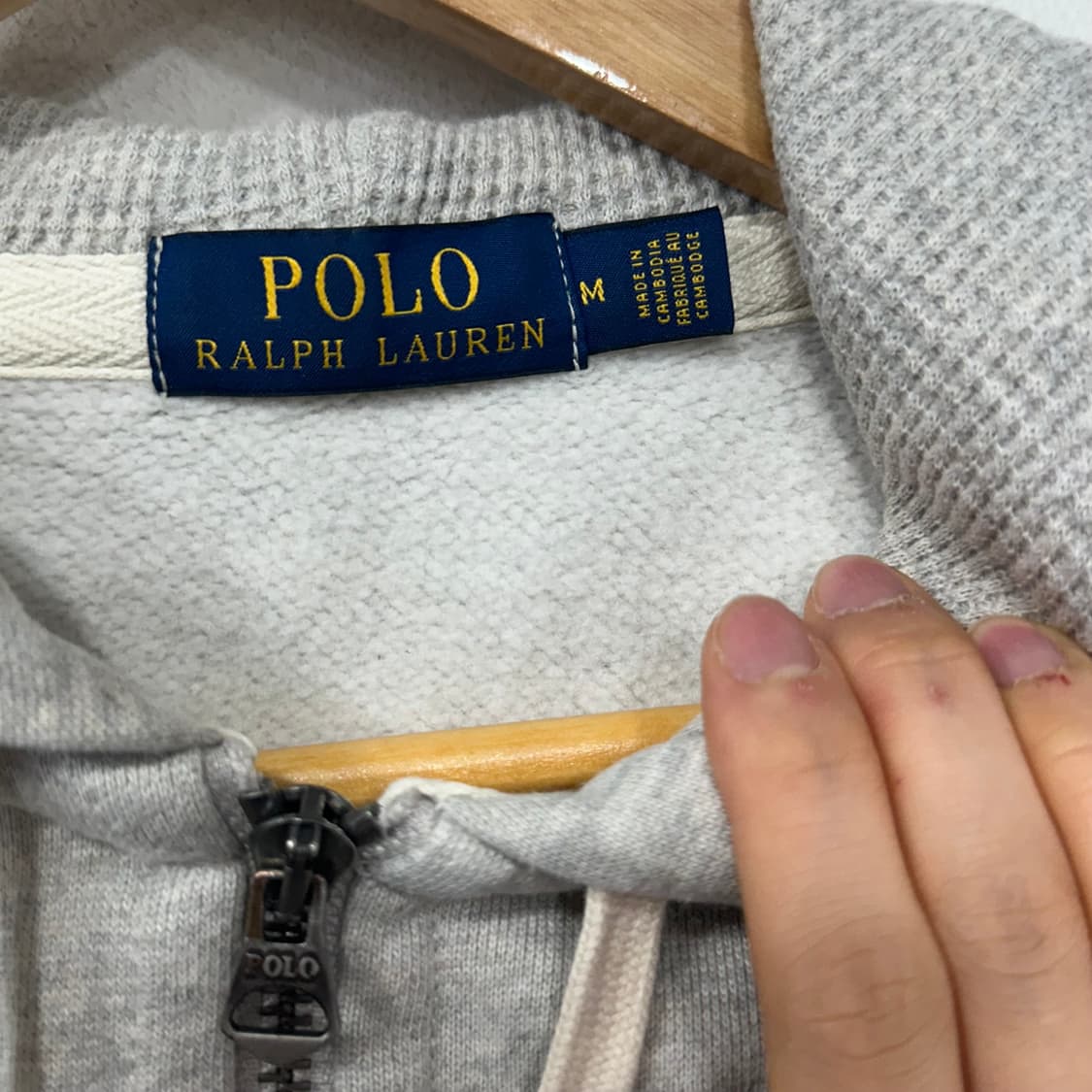 폴로 후드집업 상품이미지3