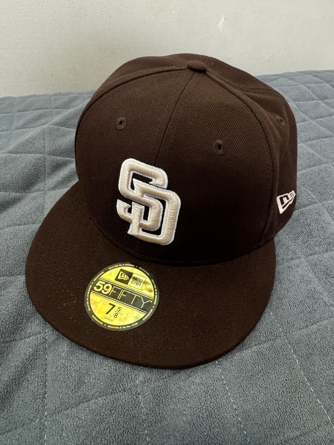 뉴에라 어센틱 샌디에이고 얼트 브라운 캡 모자 60.6cm (7 5/8) 상품이미지5