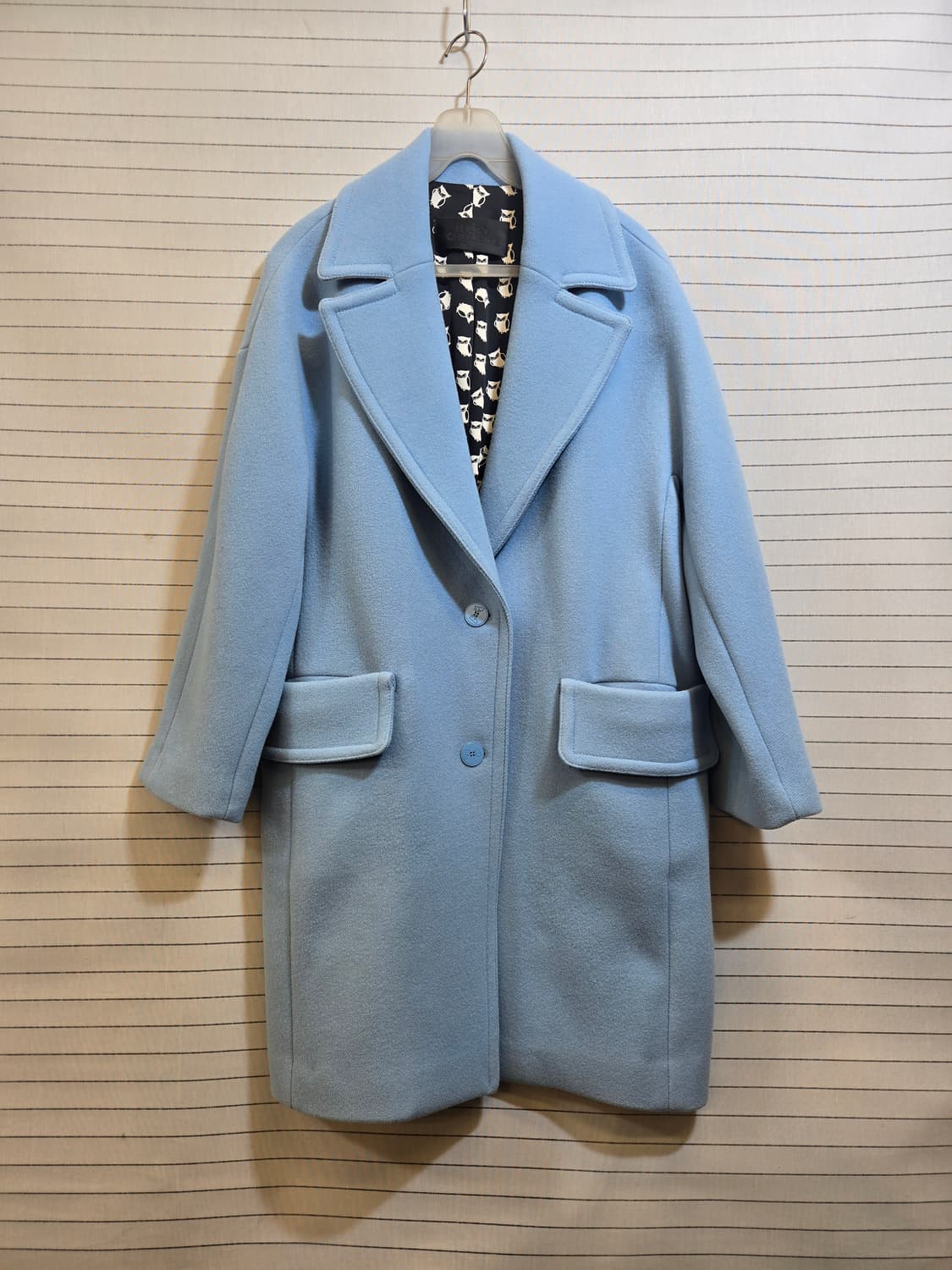 럭키슈에뜨 스카이블루 모 코트 36 상품이미지1