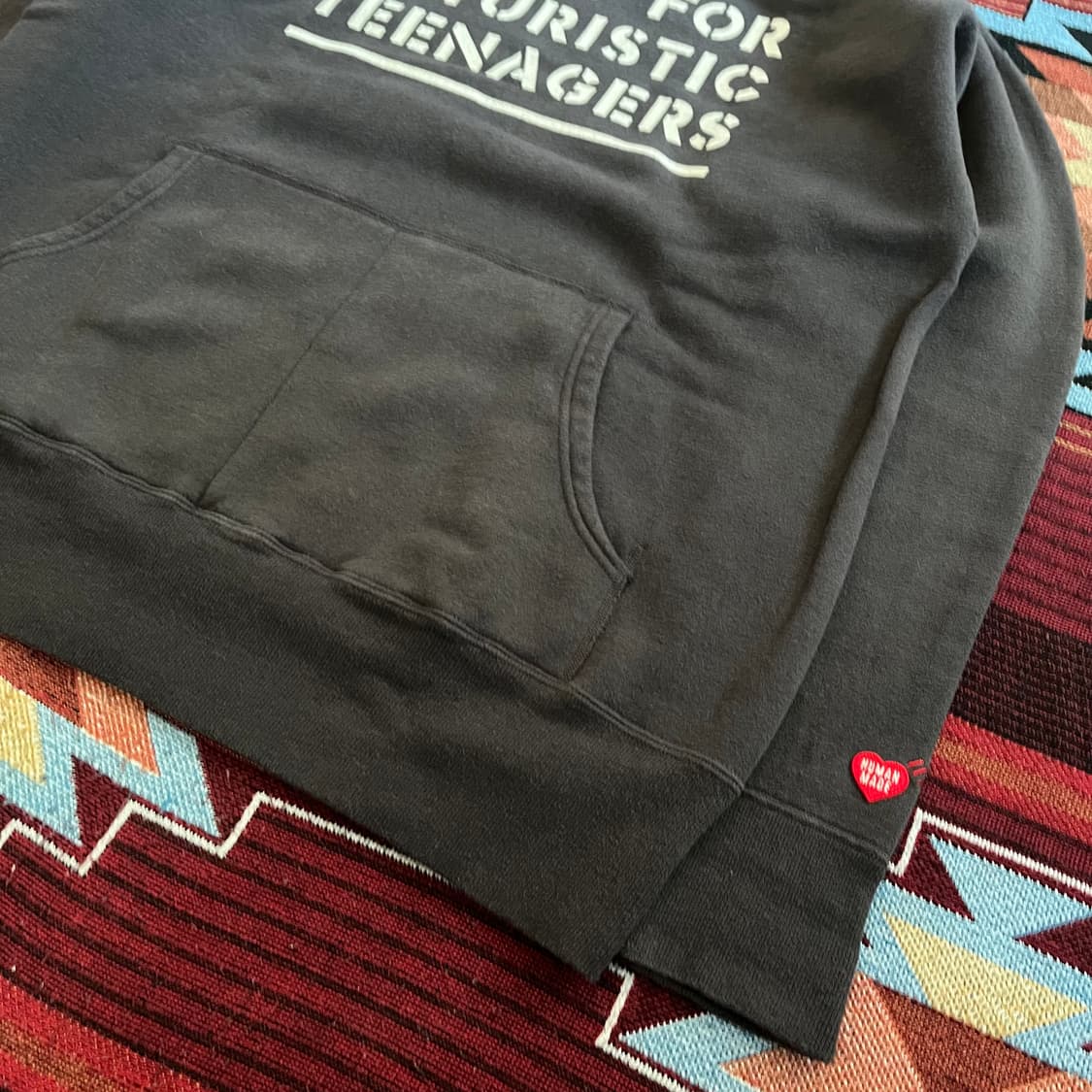 휴먼메이드 텍스트 후드 Human Made 상품이미지4