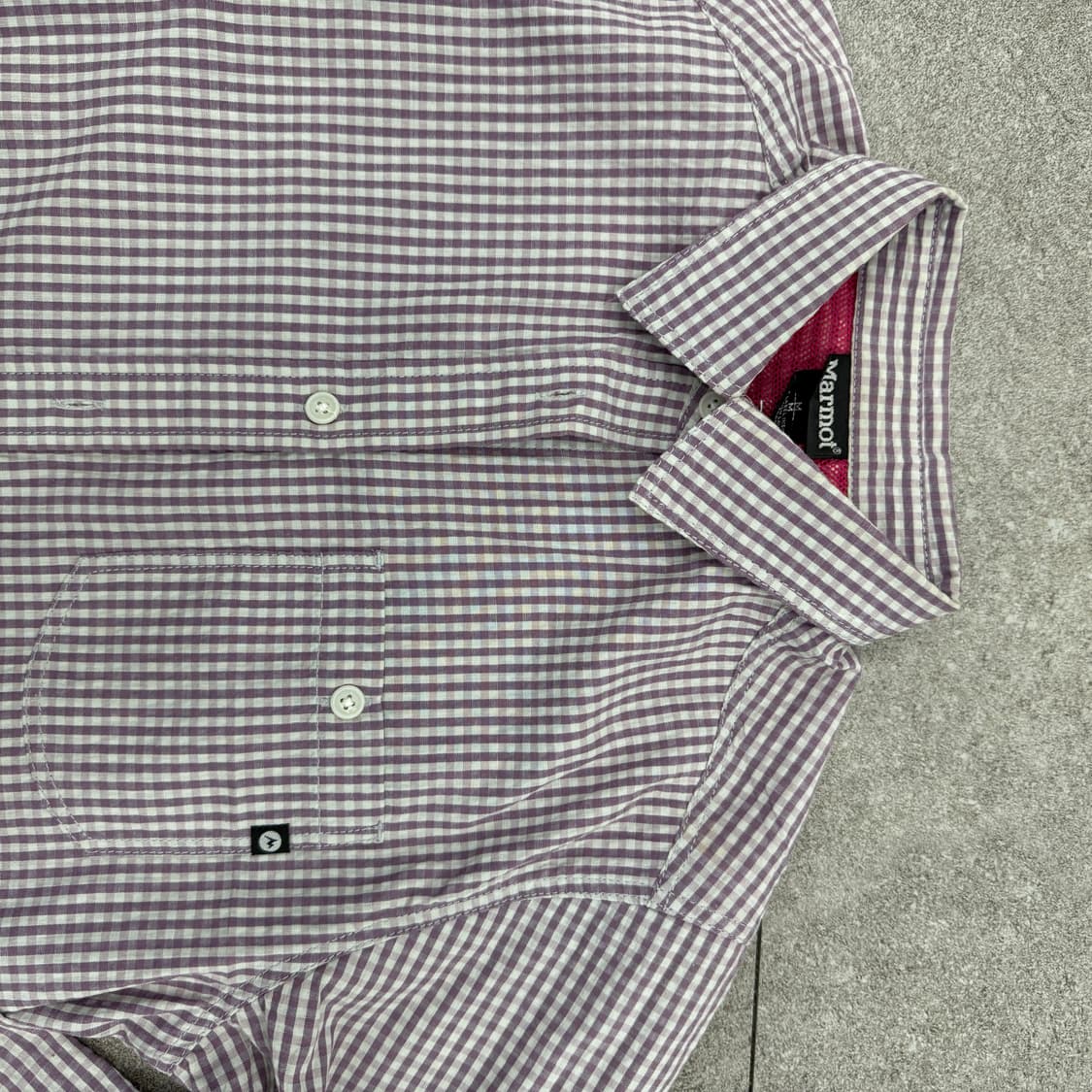 마모트 체크 셔츠 상품이미지6