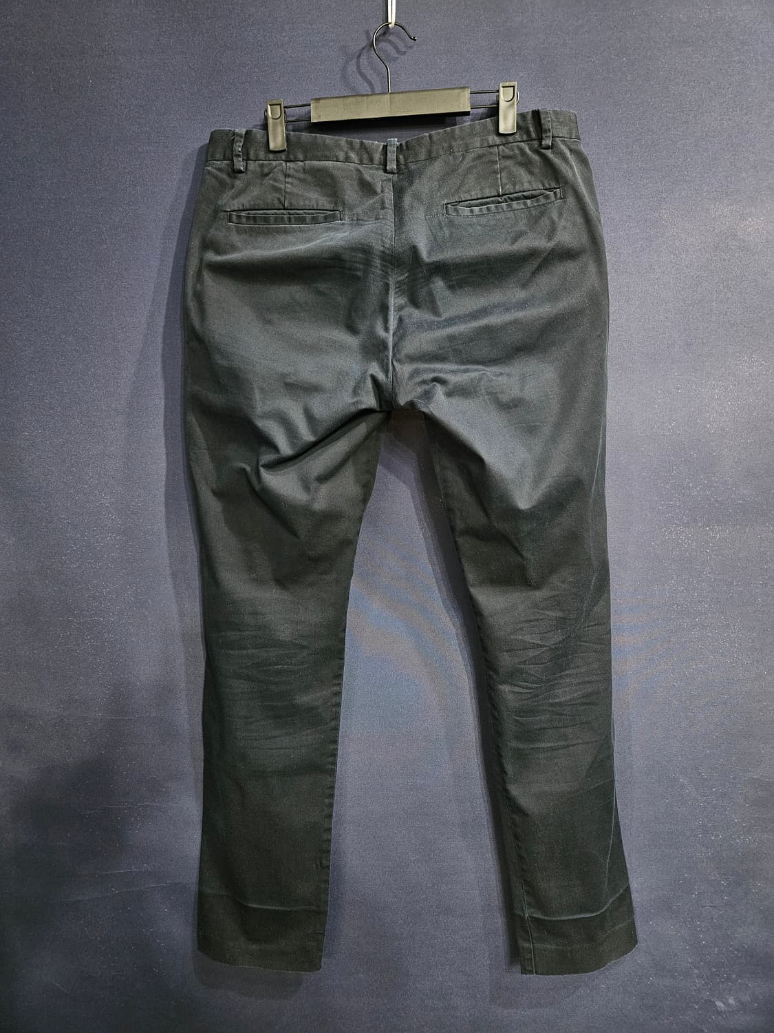 코스 네이비 남성 허리 34 면바지  상품이미지2