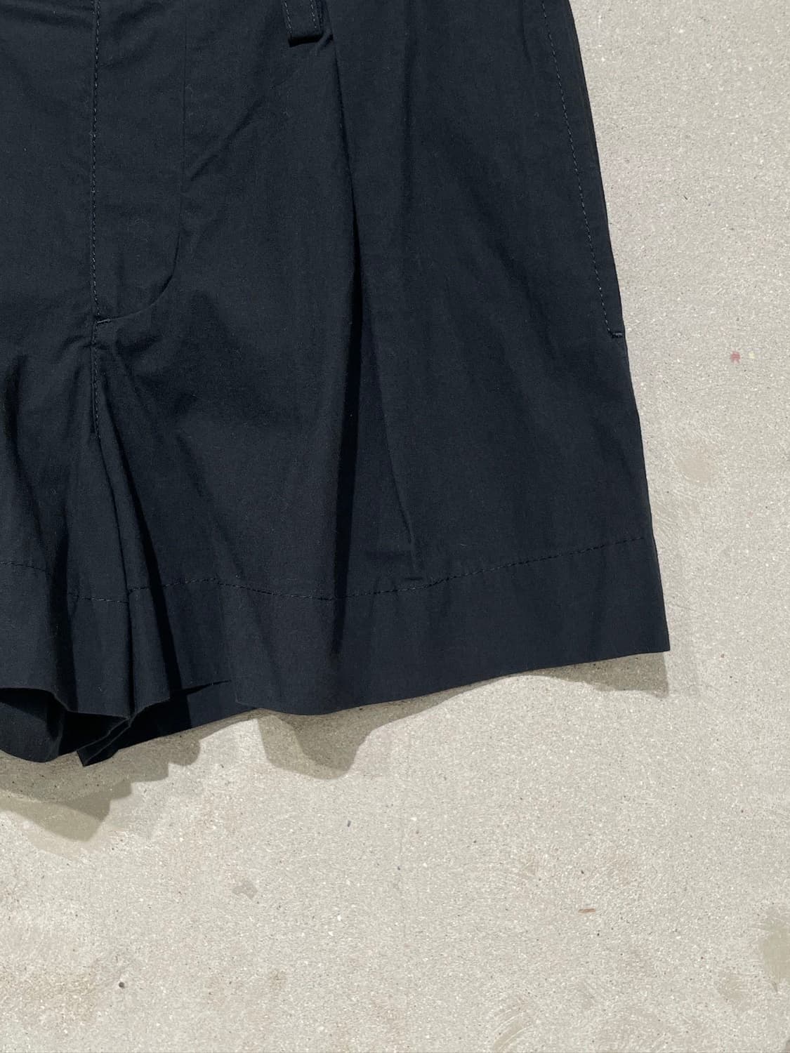 비비안 웨스트우드 레드라벨 블랙 백 포켓 코튼 하프 팬츠 상품이미지5