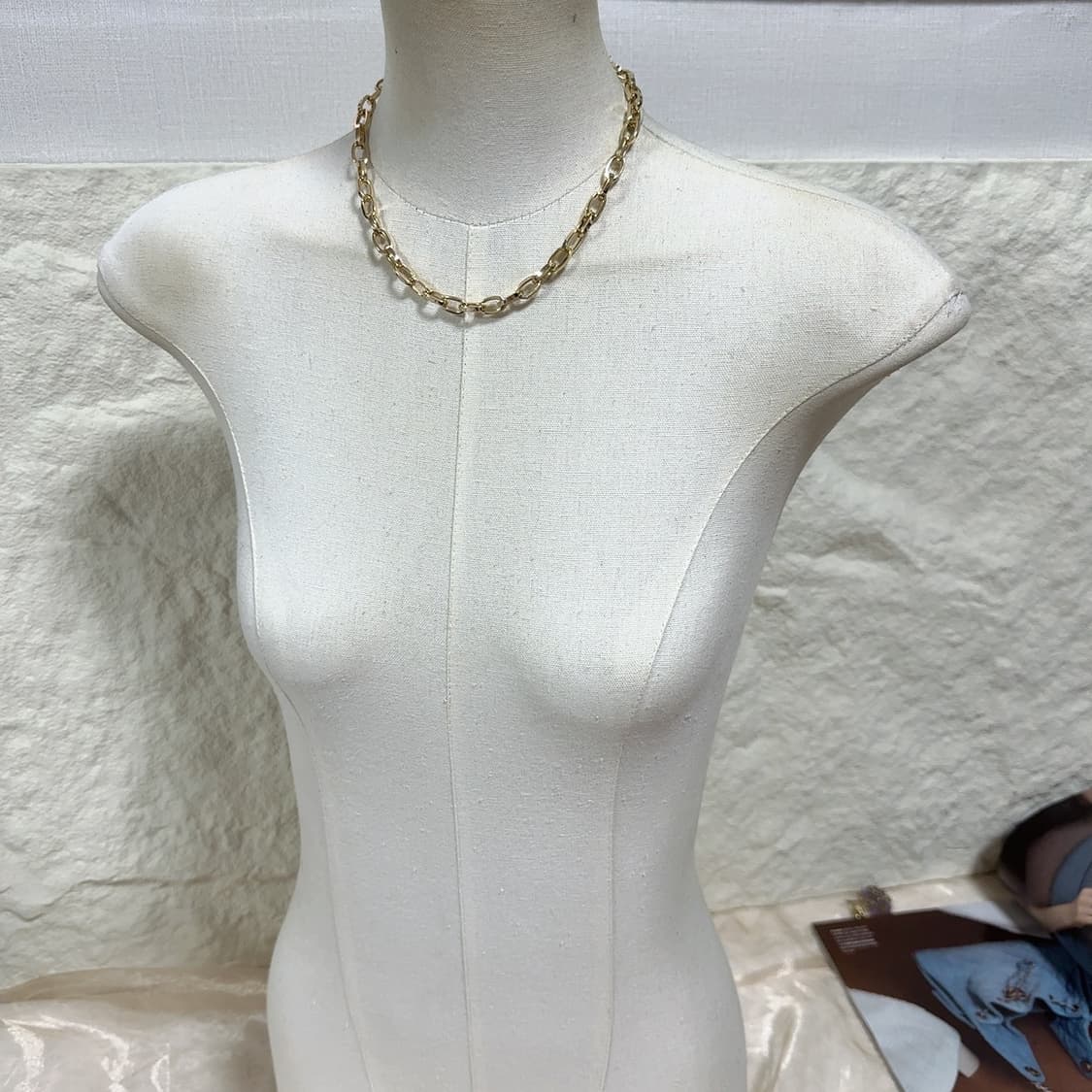 빈티지 체인 목걸이 상품이미지1