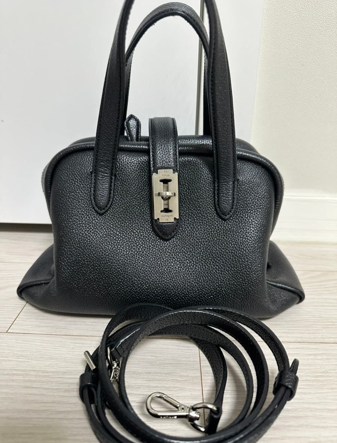 분크 VUNQUE 토트백 S 스몰 블랙 상품이미지2