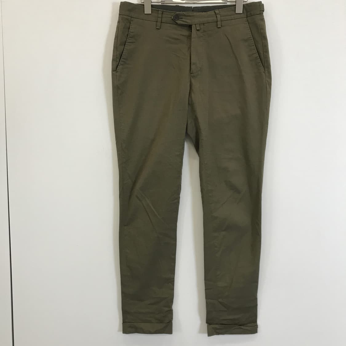 마시모두띠 카키 코튼 치노팬츠 [32인치] 상품이미지1