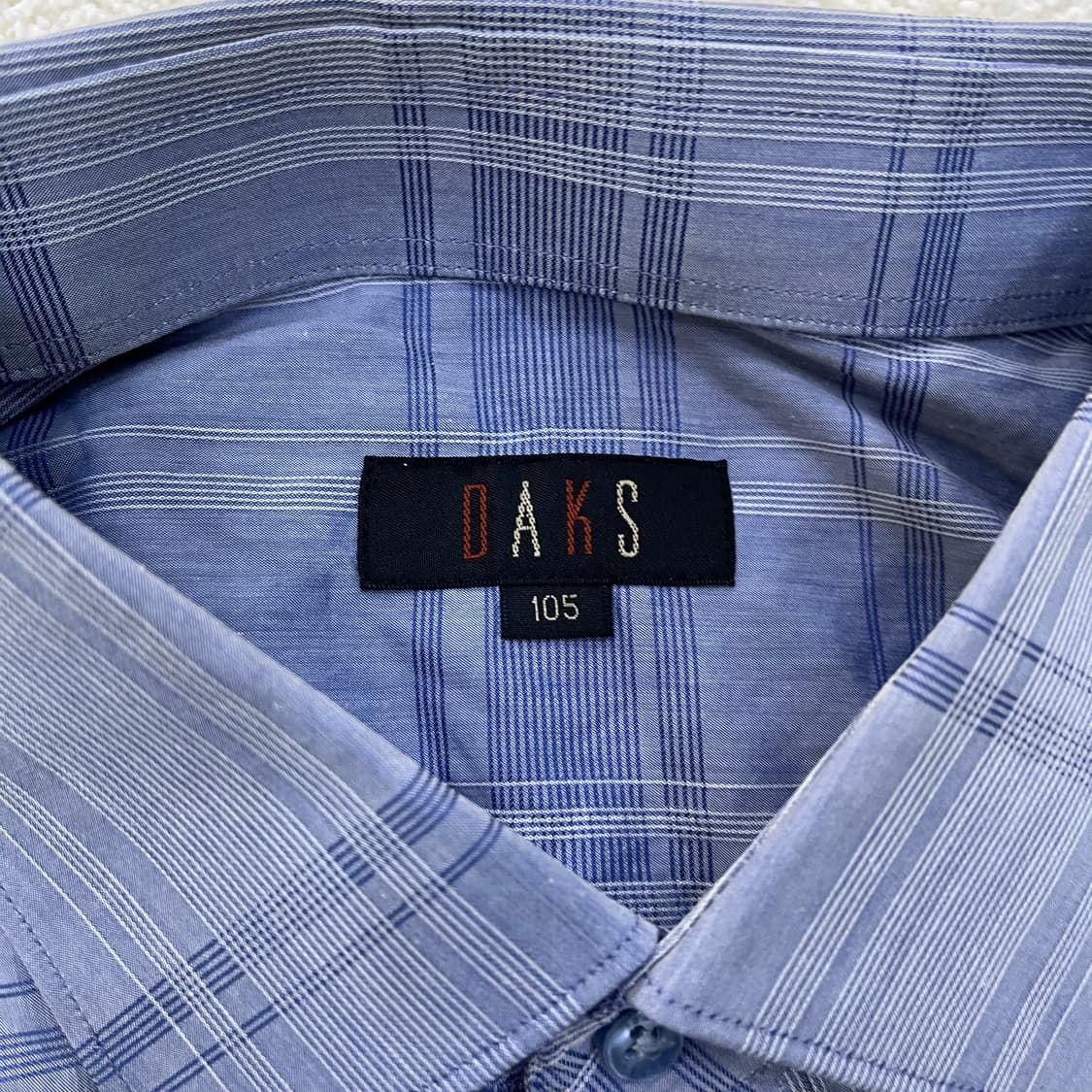 105 닥스 체크 셔츠 남방 0310M 상품이미지2