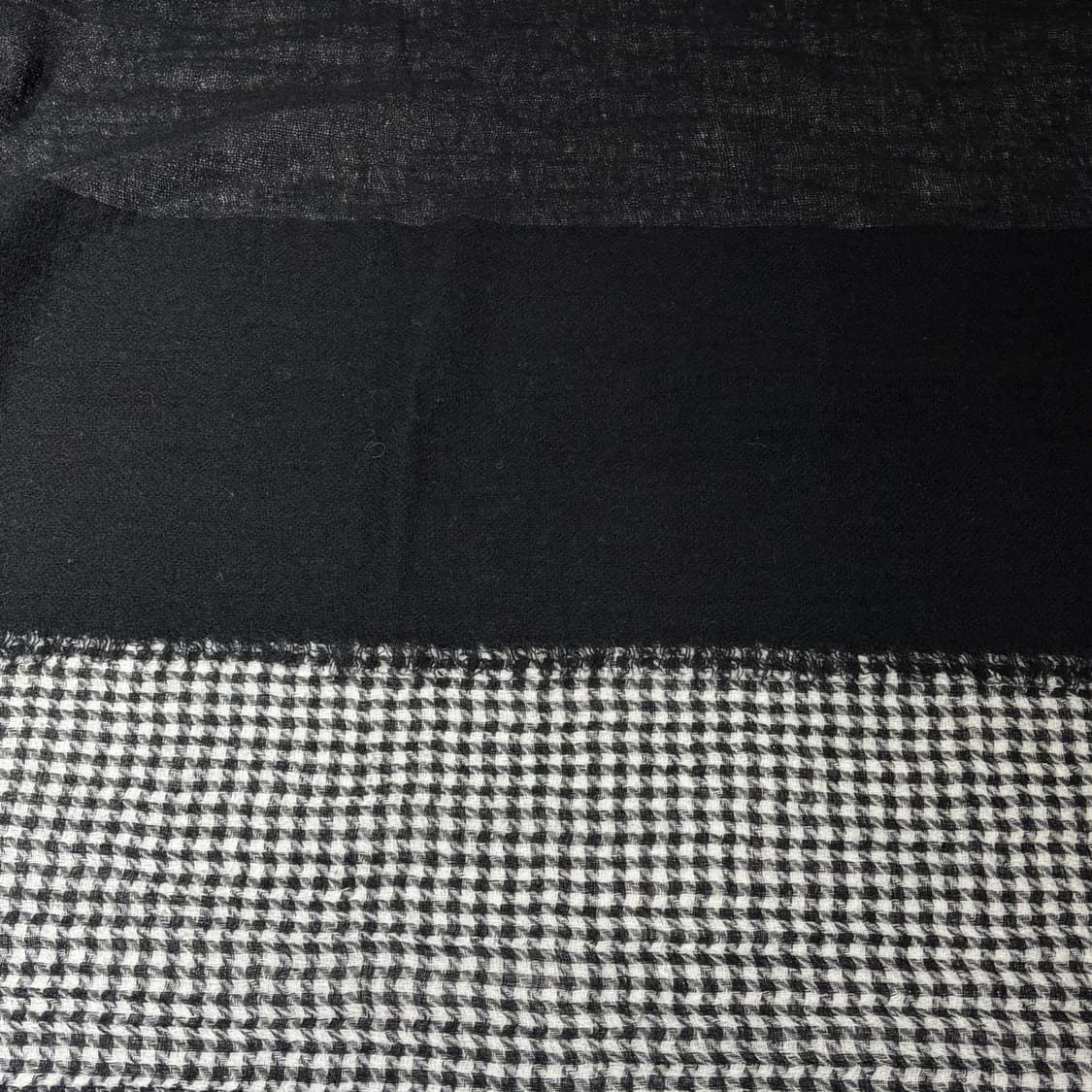 요지 야마모토 뿌르 옴므 콤비 머플러 상품이미지4