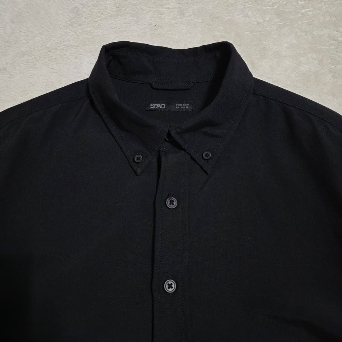 (M)스파오 블랙 셔츠 상품이미지2