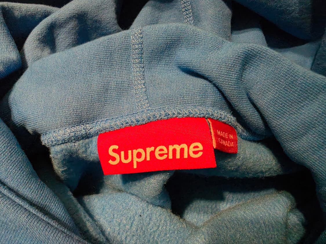 슈프림 박스로고 후드 스웨트셔츠 시안 - 25FW XL 상품이미지3