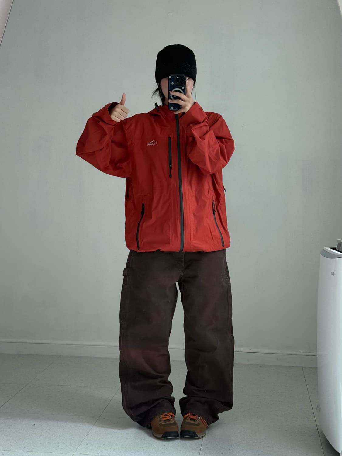 칼하트 브라운 가죽탭 카펜터 상품이미지5