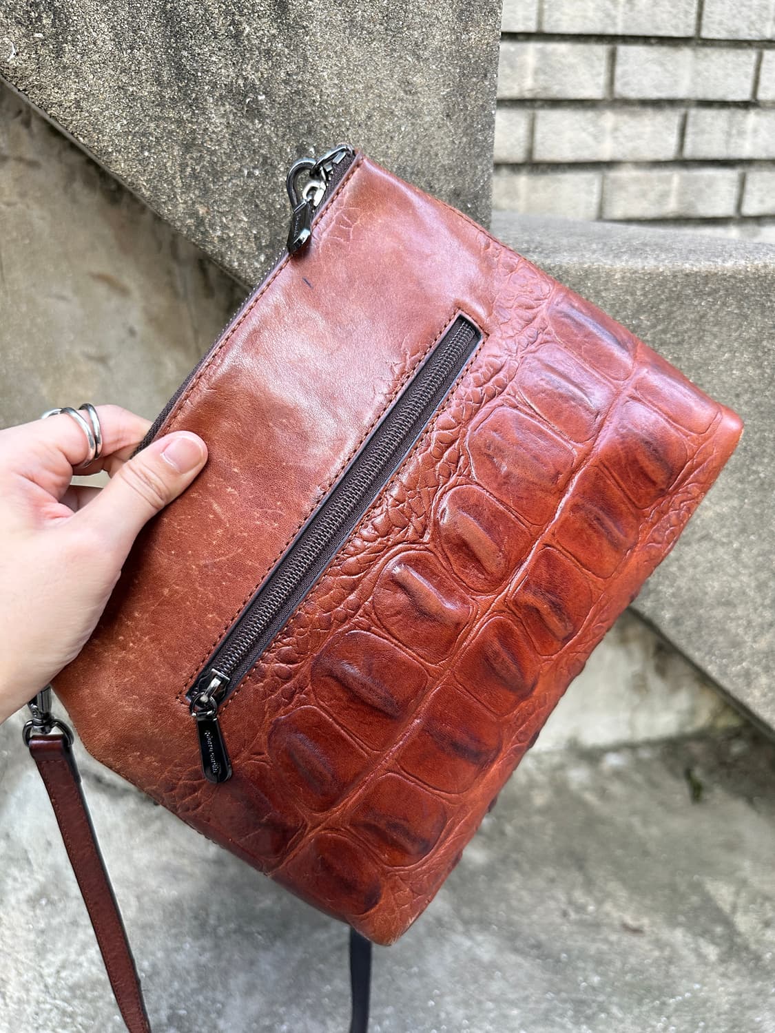 Pierre Cardin brown bag 상품이미지4