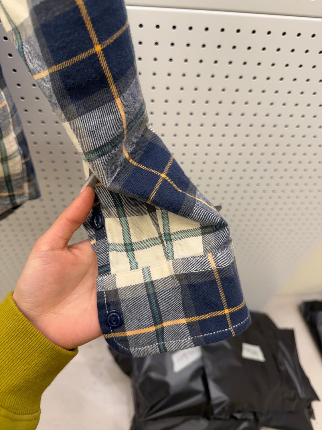 리바이스 체크 워크셔츠 U1072 상품이미지4