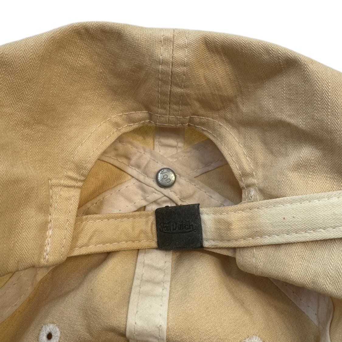 본더치 Y2K 베이지 볼캡 상품이미지4