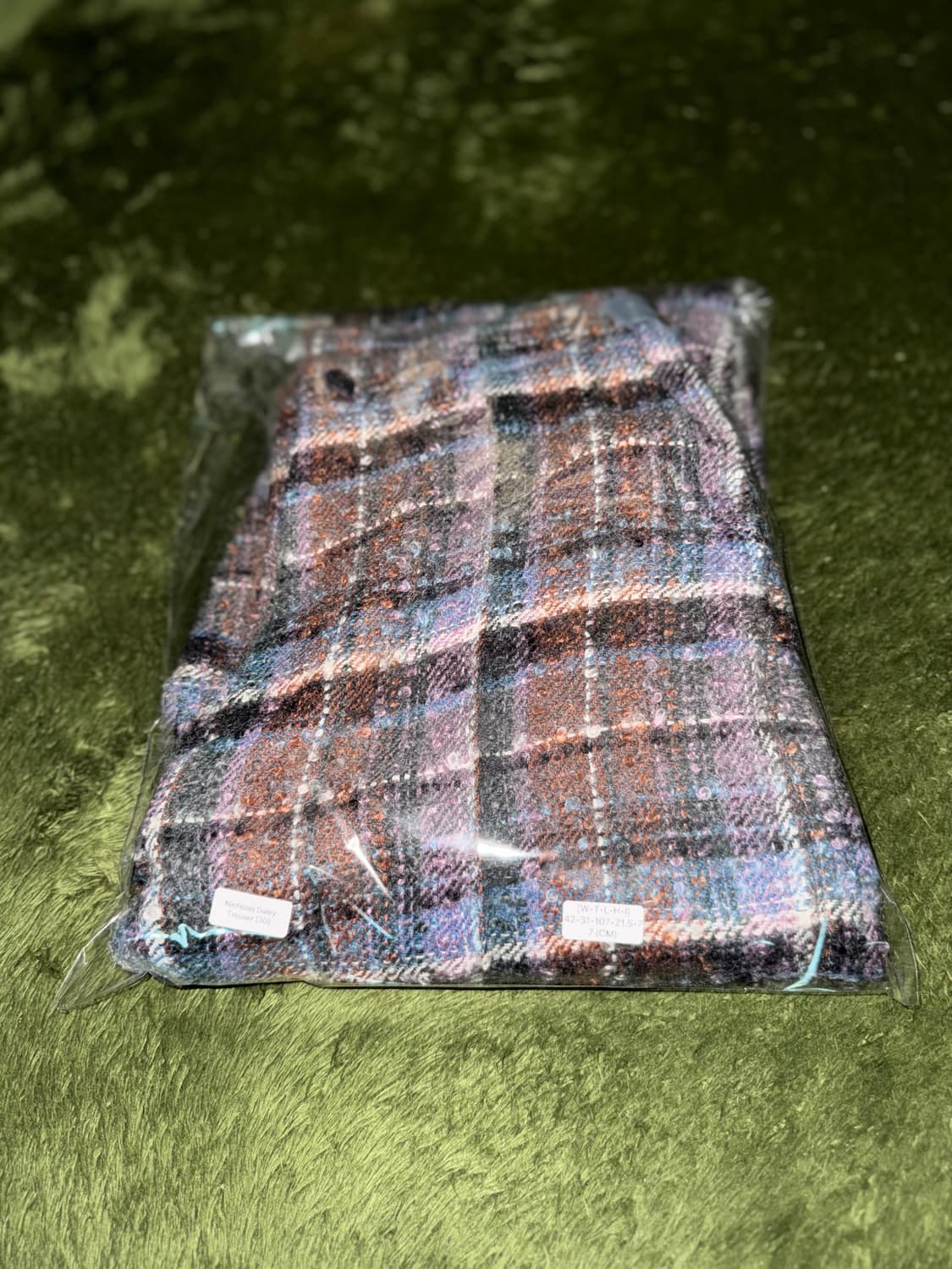 [30] NICHOLAS DALEY 니콜라스 데일리 70s 체크 트라우저 상품이미지10