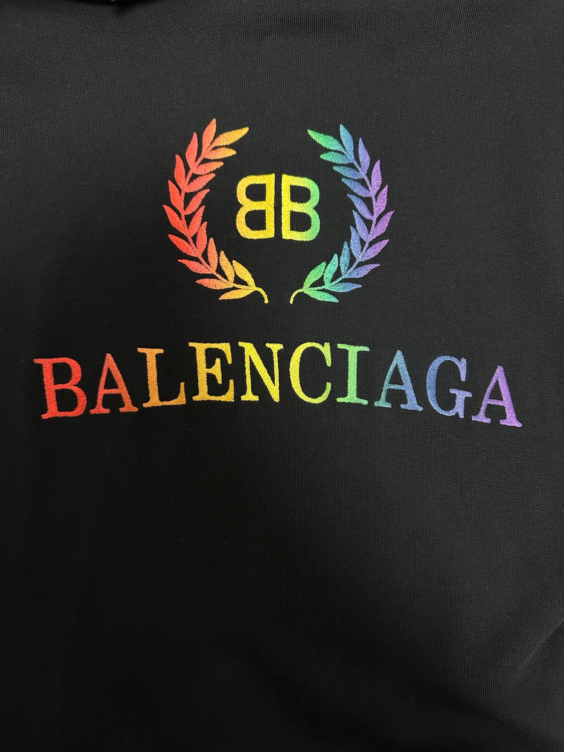 [네고 가능]S+ 발렌시아가 월계수 후드티 그라데이션 XS 택제거 새상품 상품이미지3