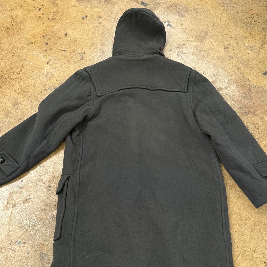 버버리 카키 버버리 더플 떡볶이 코트  상품이미지4