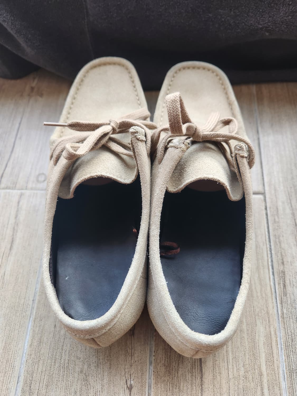 GU 리얼레더 모카신 베이지 (260) 상품이미지3