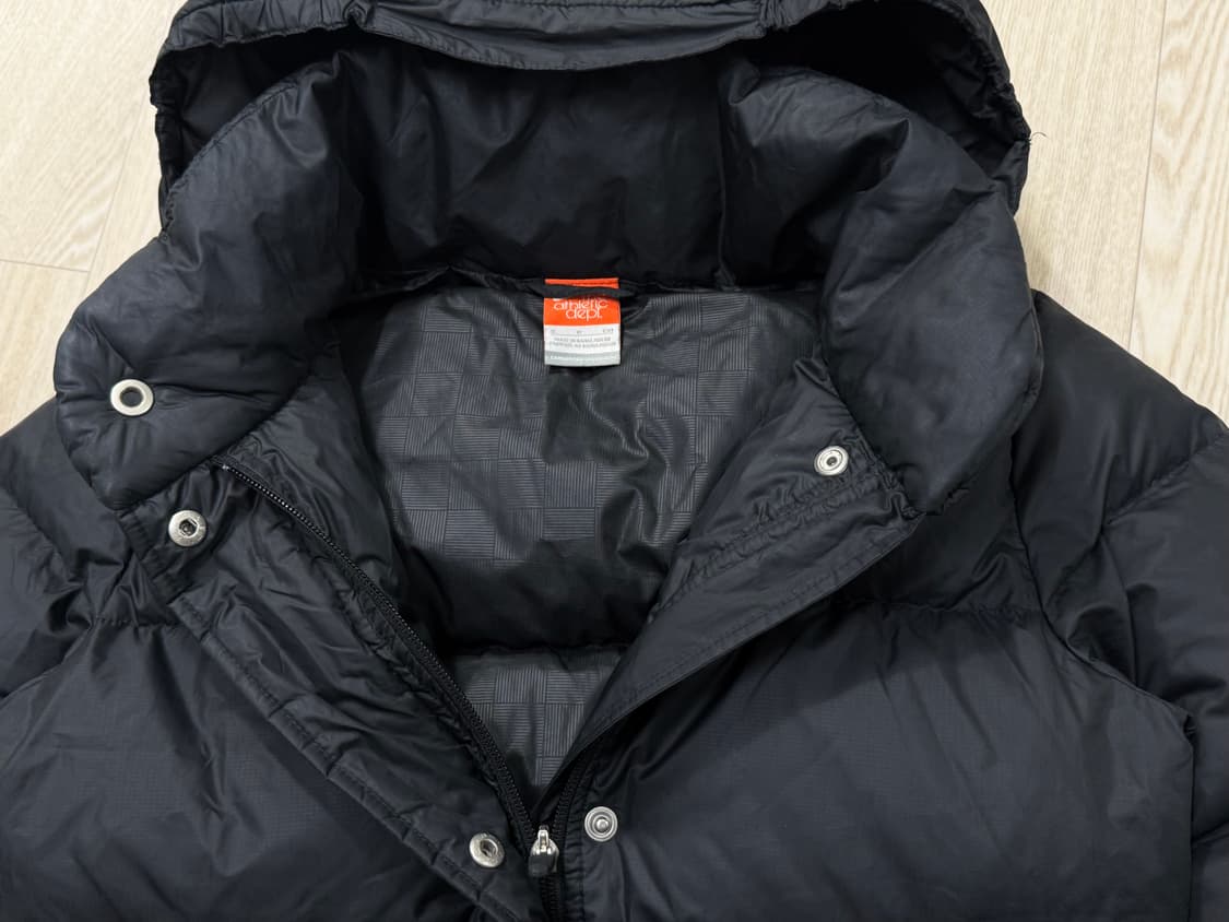 여성 S / 나이키 블랙 스우시 패딩 점퍼 상품이미지4