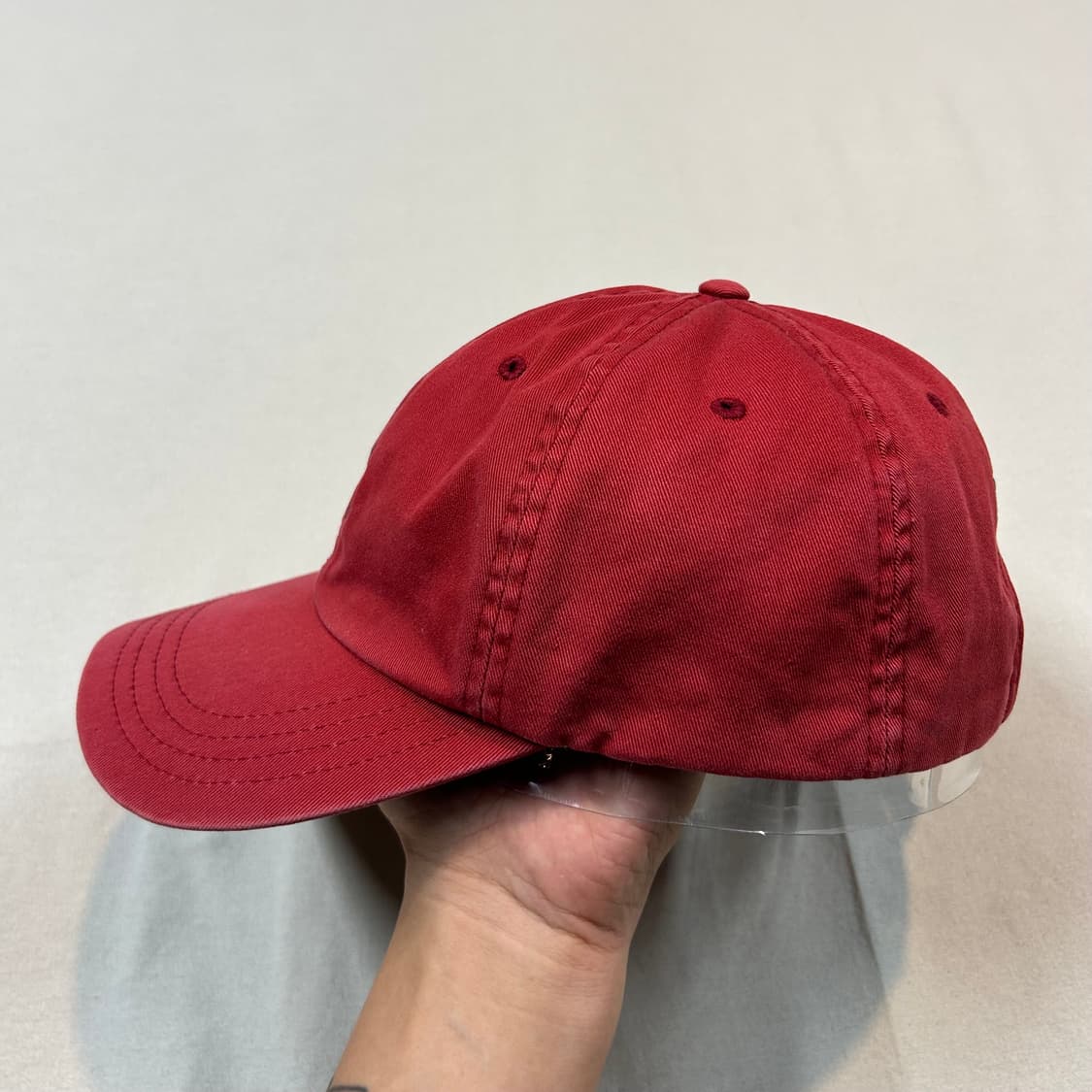 폴로 랄프로렌 레드 볼캡 모자 상품이미지3