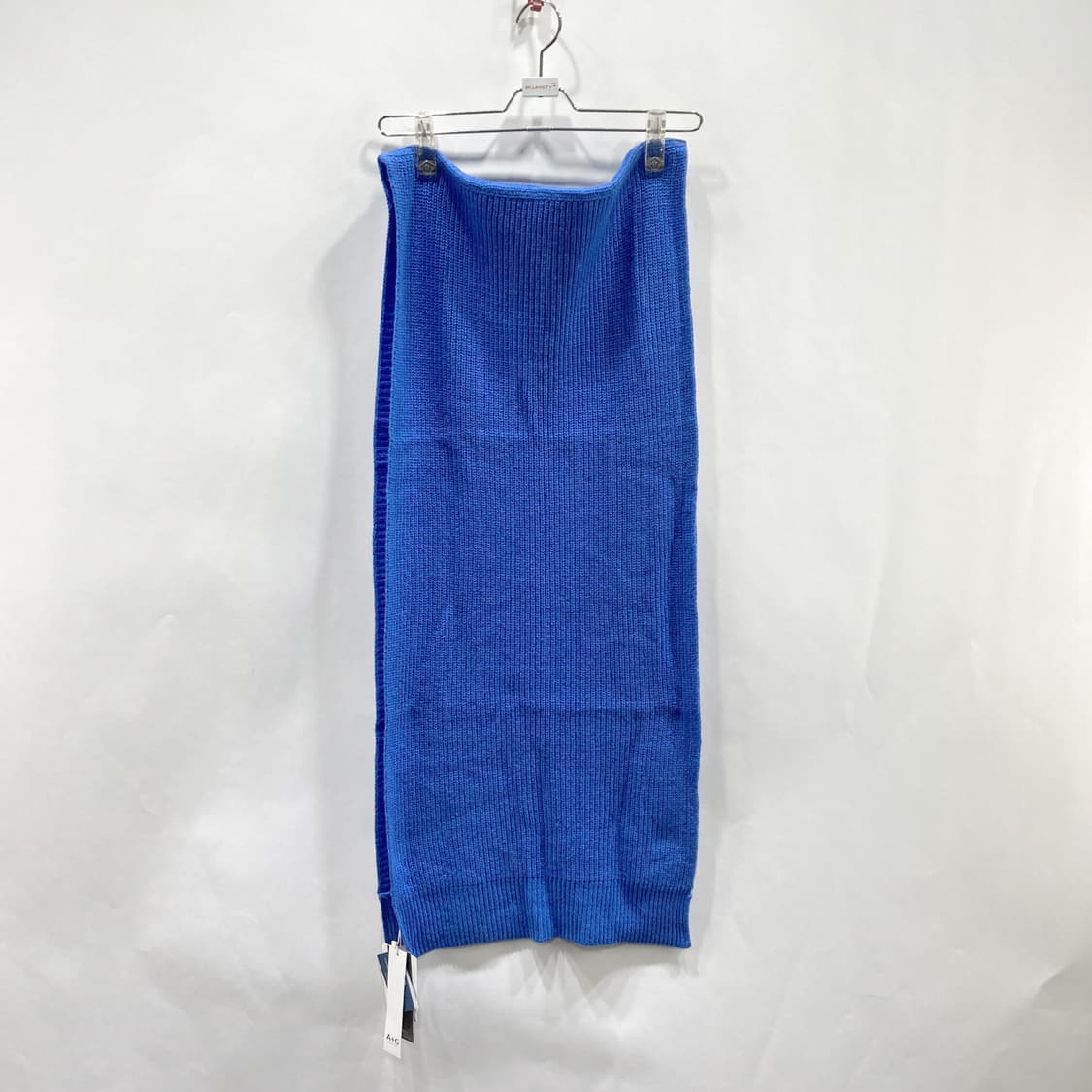 A+G 택새상품 울 캐시미어 머플러 블루 상품이미지1