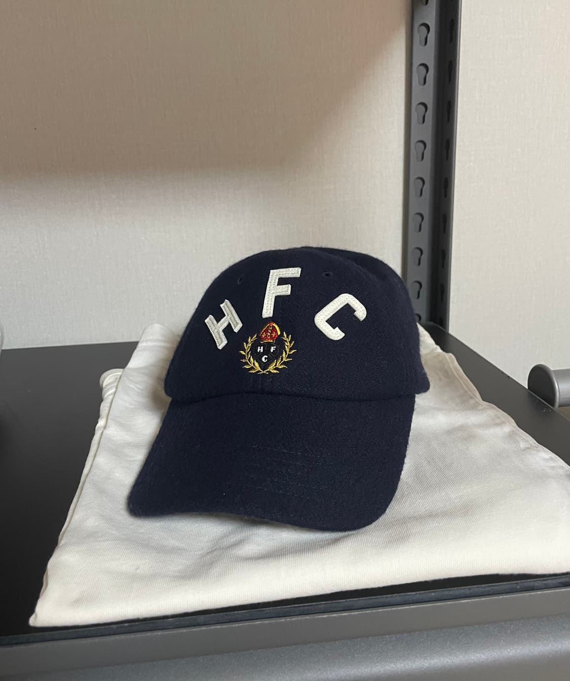 새제품/공용os) 헤리티지플로스 크레스트 캡 모자 네이비 상품이미지2