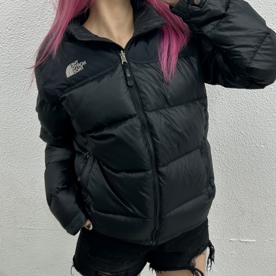 노스페이스 700 블랙 눕시 패딩 90 ( 여성용 ) 상품이미지1