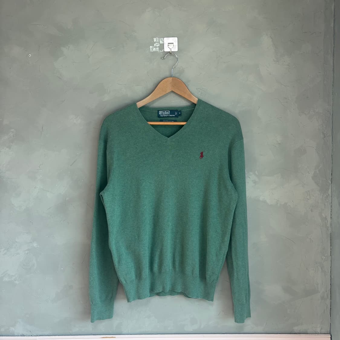 폴로 랄프로렌 피마코튼 니트 피스타치오 상품이미지1