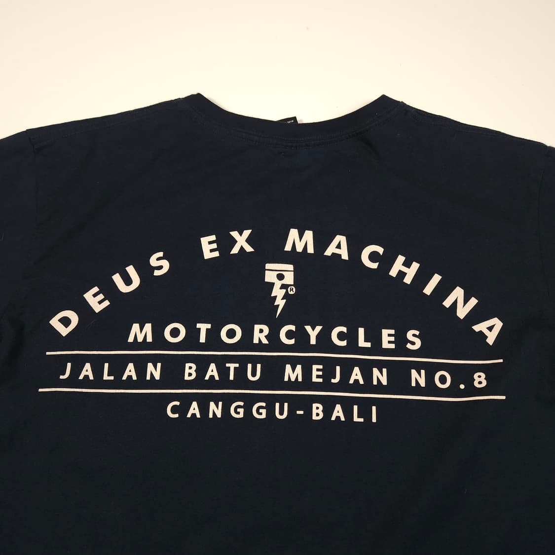 데우스 엑스마키나 네이비 반팔 티셔츠  상품이미지4