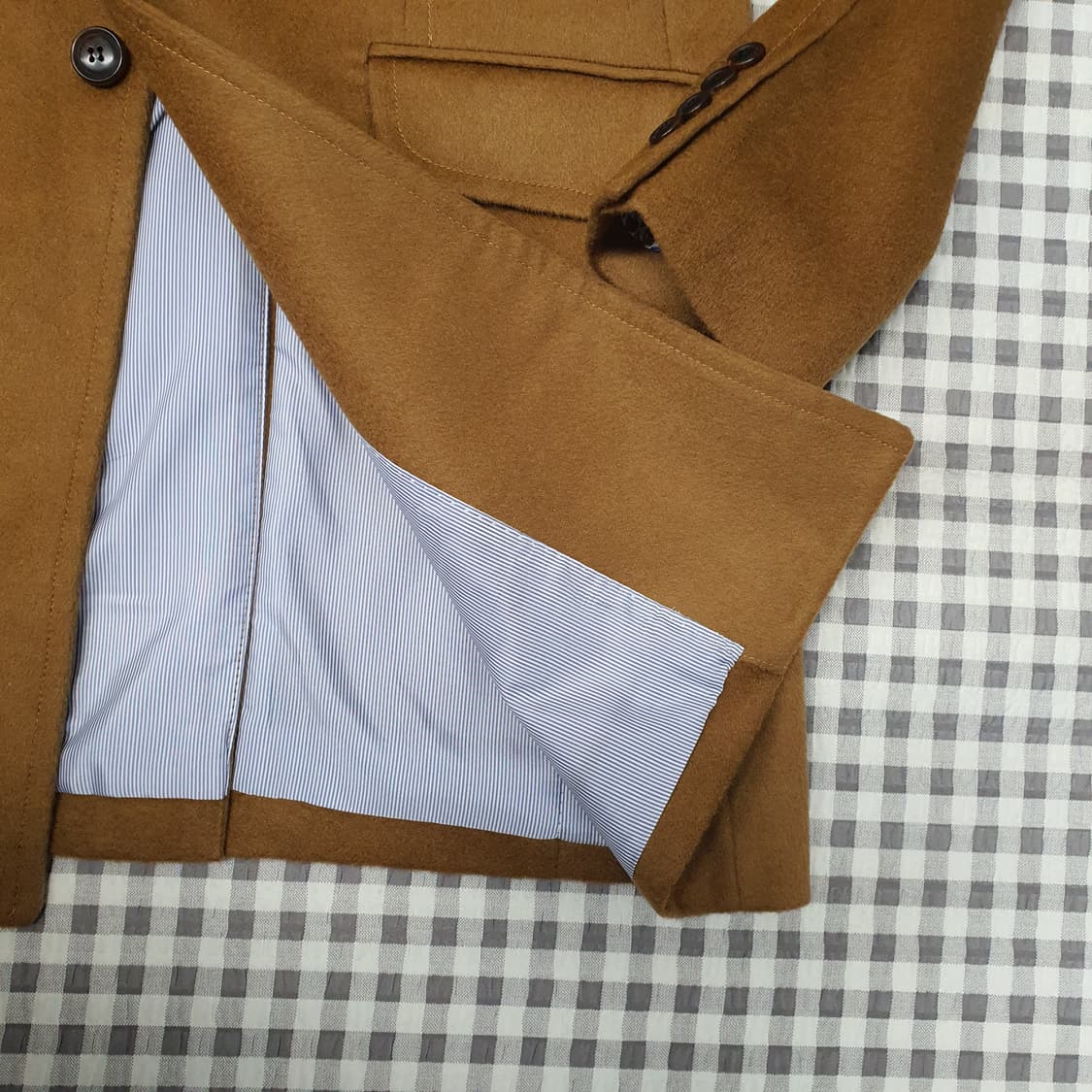 커스텀멜로우 울 캐시미어 코트 남자95 상품이미지5