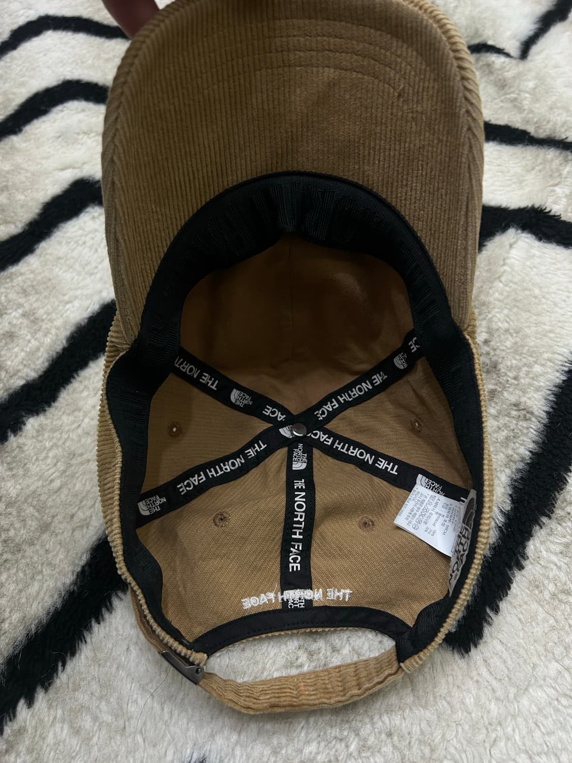 노스페이스 화이트라벨 코듀로이 볼캡/베이지 상품이미지4