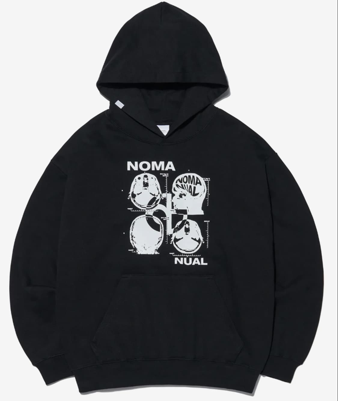 노매뉴얼 후드티 블랙 (L) 상품이미지1