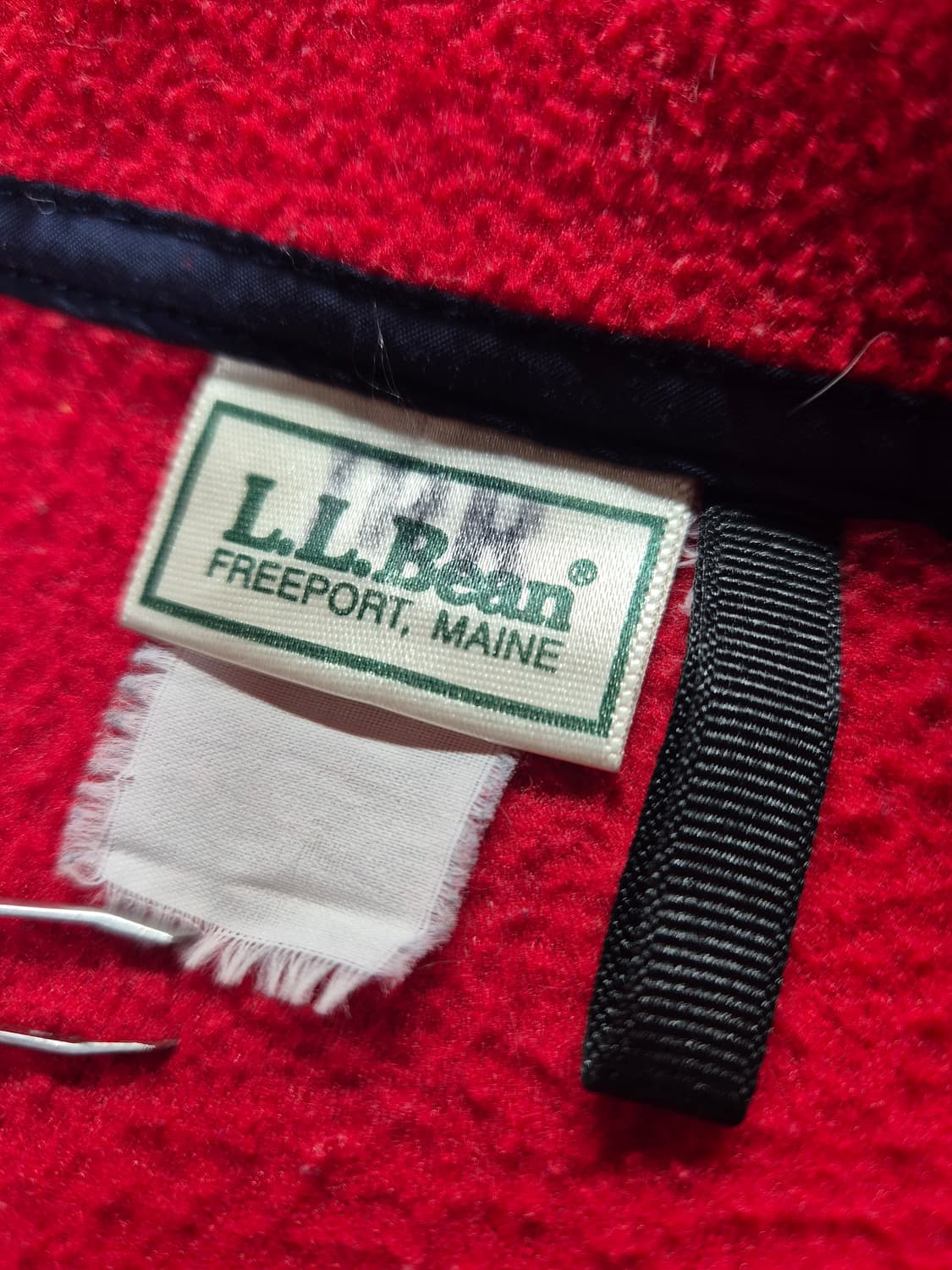 90s 엘엘빈 플리스 짚업 상품이미지5