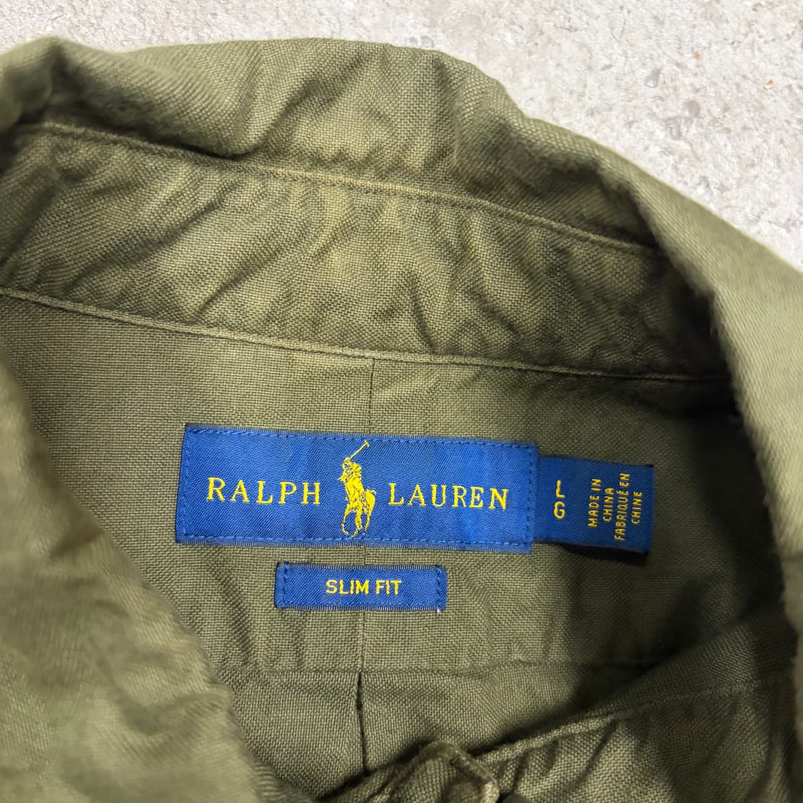 폴로 카키 셔츠[2482] 상품이미지6