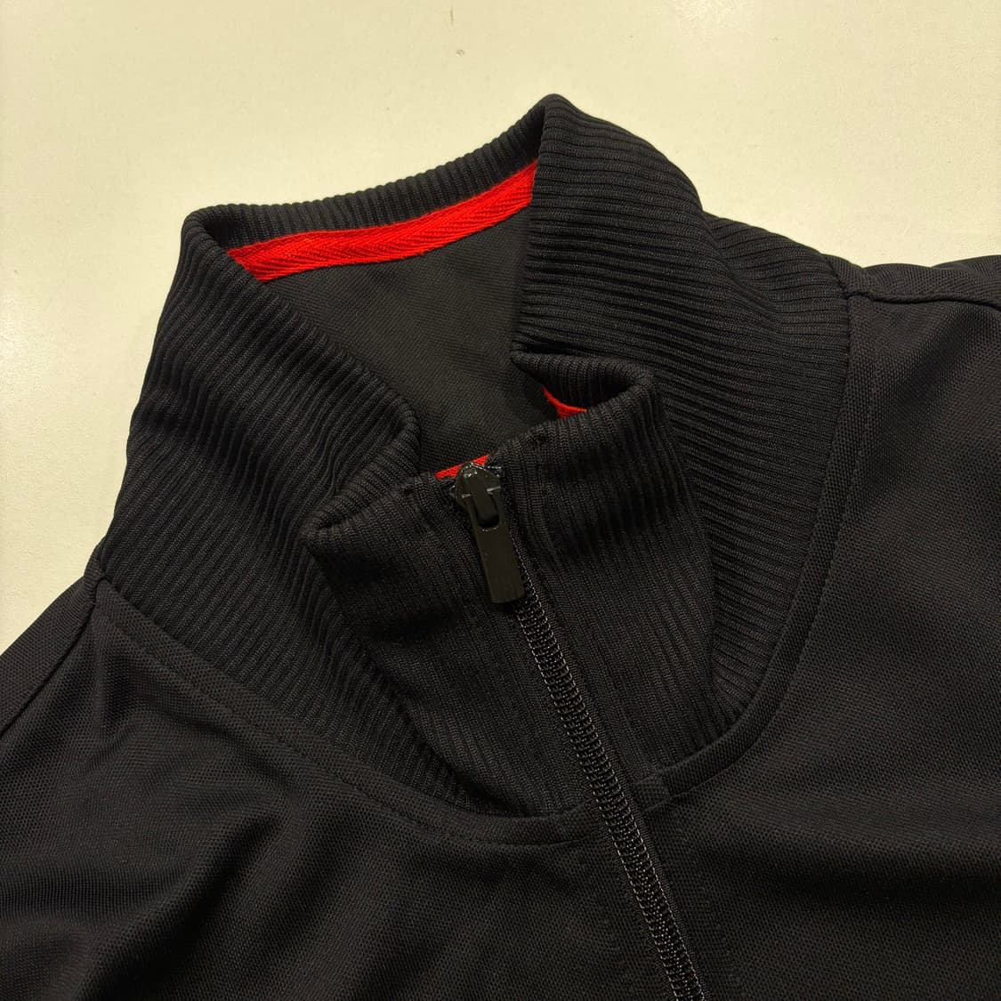 [110] 08-09s 아디다스 AC밀란 트랙탑 블랙/레드 B750 상품이미지5