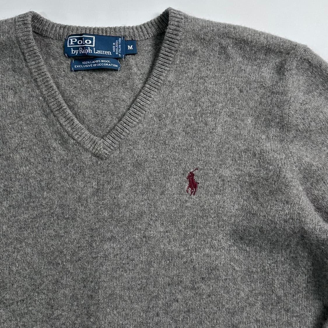폴로 랄프로렌 그레이 울 니트  상품이미지4