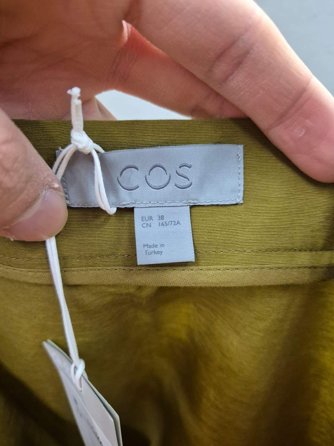 COS 카키 롱치마  상품이미지5