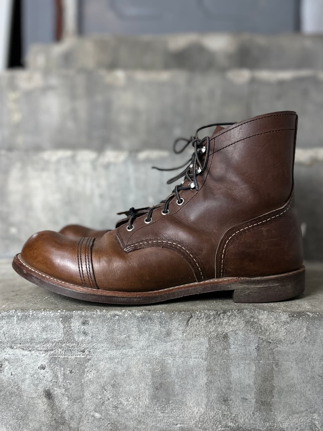 OG USA Made 레드윙 8111 아이언레인저 워크 부츠 상품이미지4